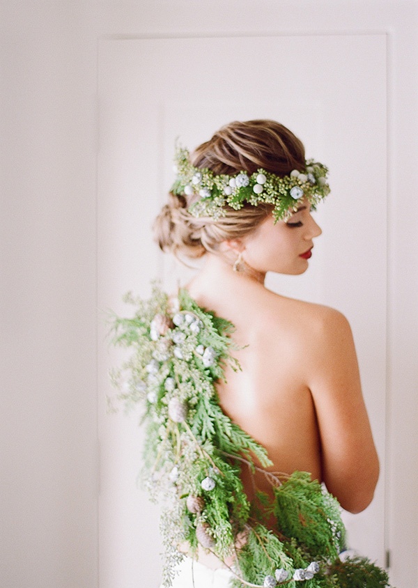Enchanting Winter Wedding Bridal Look | Jacque Lynn Photography and ...