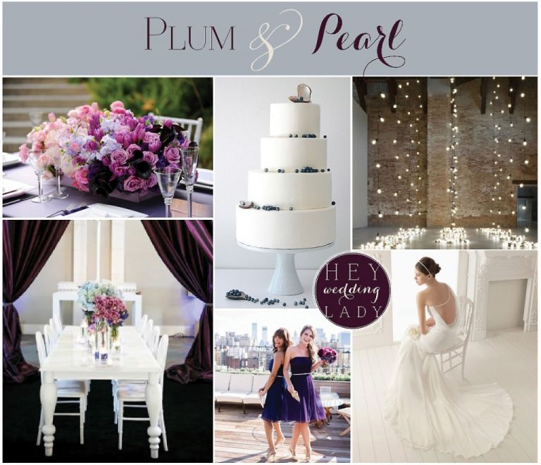 Plum and Pearl - a Darkly Romantic Inspiration Board