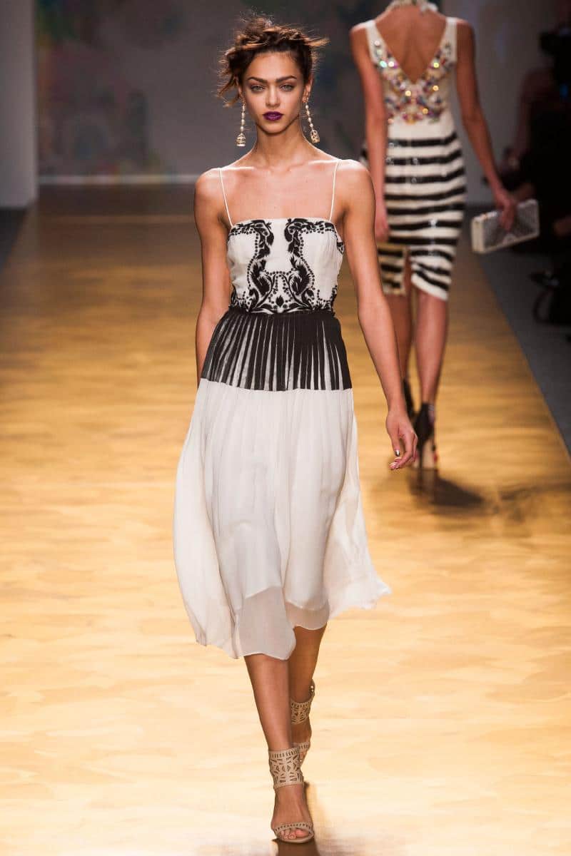 From the Runway to the Aisle - Bold and Romantic Black and White ...