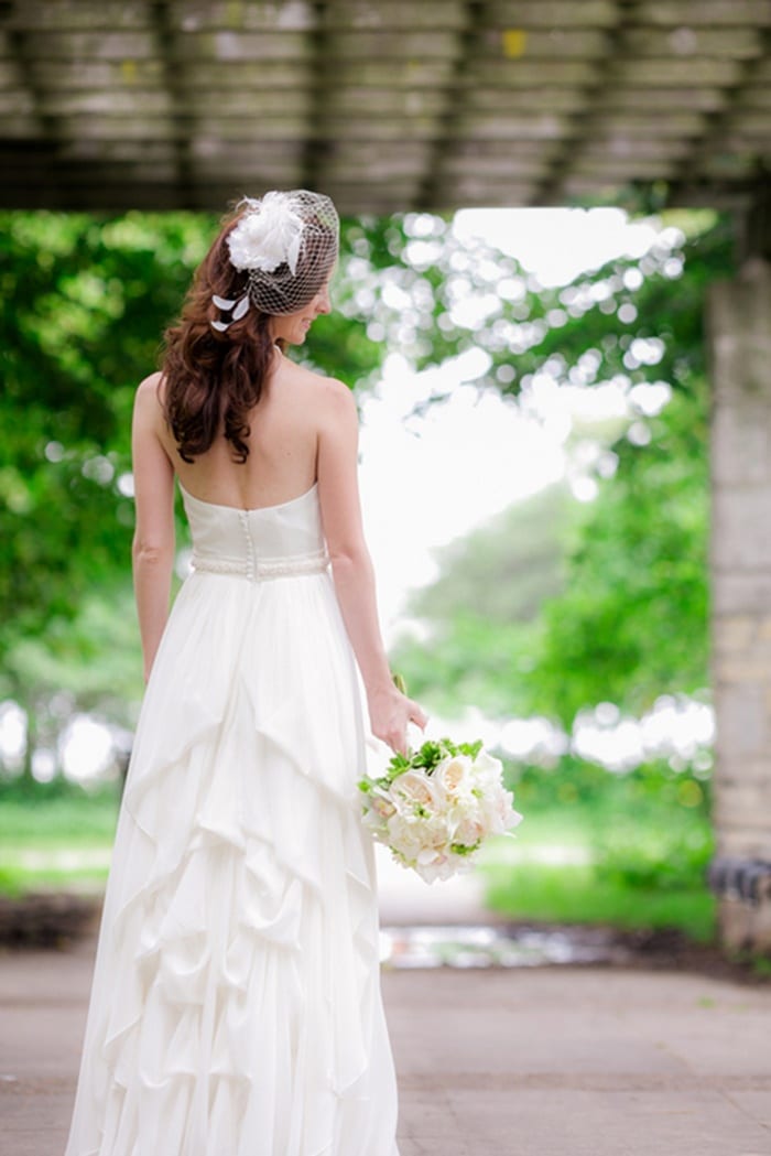 Elegant Chicago BlackTie Wedding in Cream and Gold by