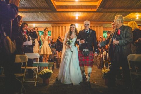 A Sudden Rainstorm Moved their Ceremony Indoors | Love Out Loud Studios | Gorgeous Rustic Bohemian Wedding in Vancouver