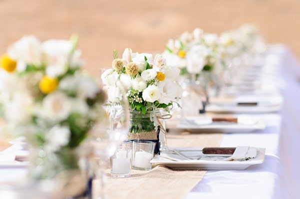 Sunny Yellow and Navy Ranch Wedding from Looking Glass Photography ...