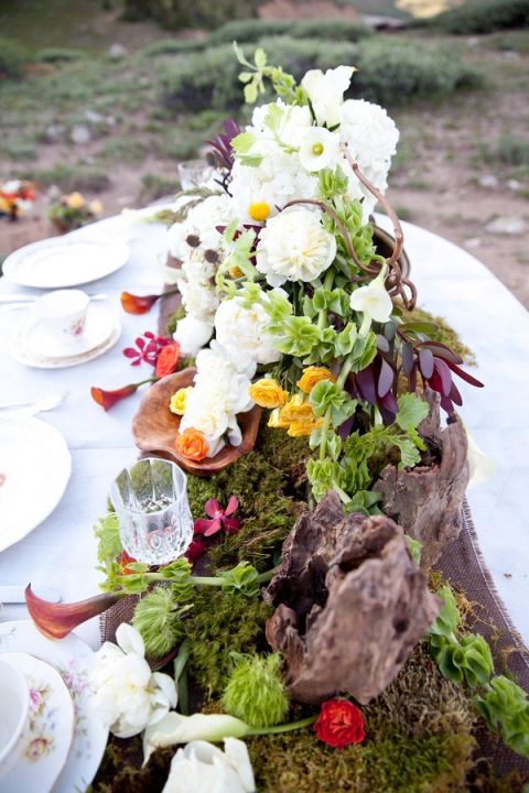 Wild Colorado Mountaintop Wedding Shoot