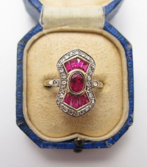 Antique Ruby Ring