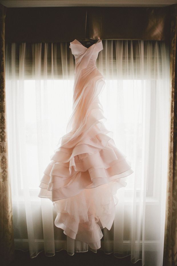 architectural wedding dress