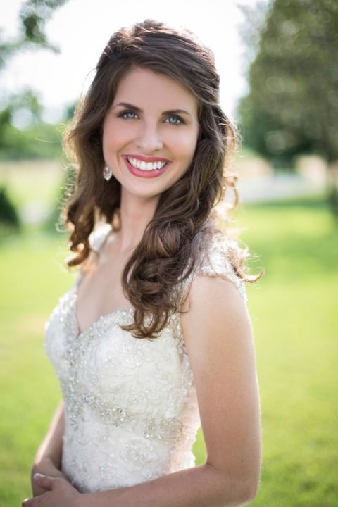 Talk about a radiant bride on her wedding day! | Craig Hodge Photography | See More! https://heyweddinglady.com/elegant-simplicity-in-royal-purple-from-craig-hodge-photography/