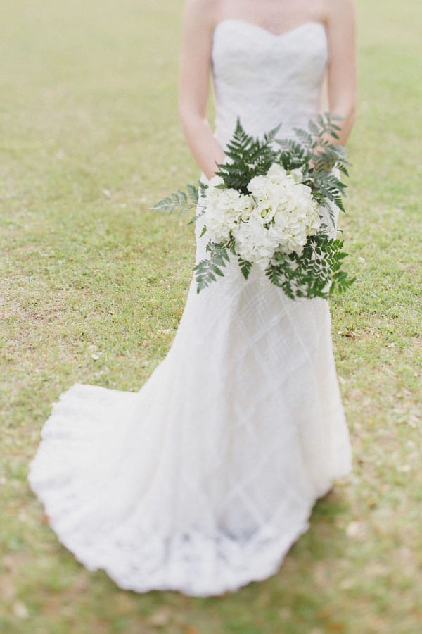 Classic Diamond Patterned Wedding Dress Alyssa Morgan