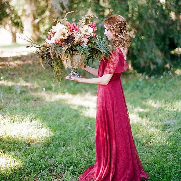 Wild berry outlet bridesmaid dresses