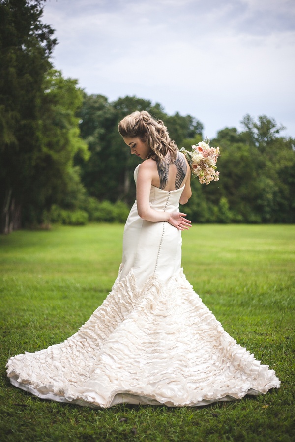 Punk Princess Bride Wedding Styled Shoot from Maddie K Doucet ...