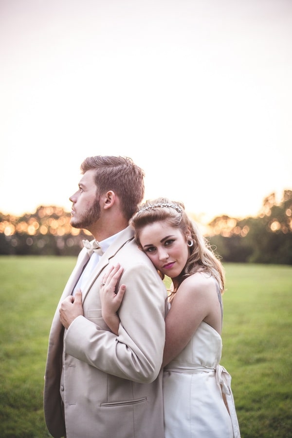 Punk Princess Bride Wedding Styled Shoot from Maddie K Doucet ...