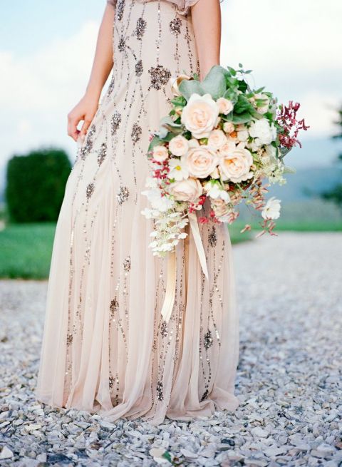 Elegant Country Manor Wedding Inspiration in Marble and Blush - Hey ...