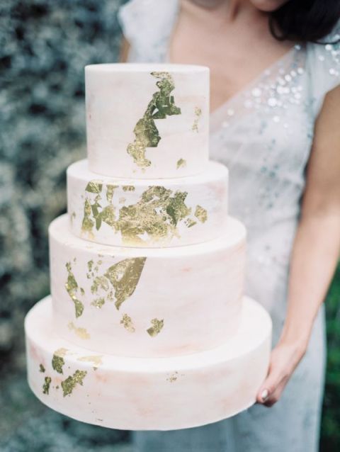 Shimmery Metallics Wedding Inspiration, Rustic Folk Weddings