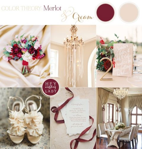 Fall 2014 S Hot Color Merlot Wedding Inspiration Hey Wedding Lady