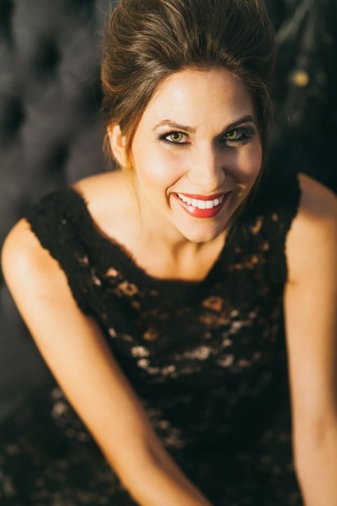 Black Lace, Red Lips, and a Loose Fishtail Braid | Alexandra Wallace Photography | Bold Boho Bridal Style for Autumn