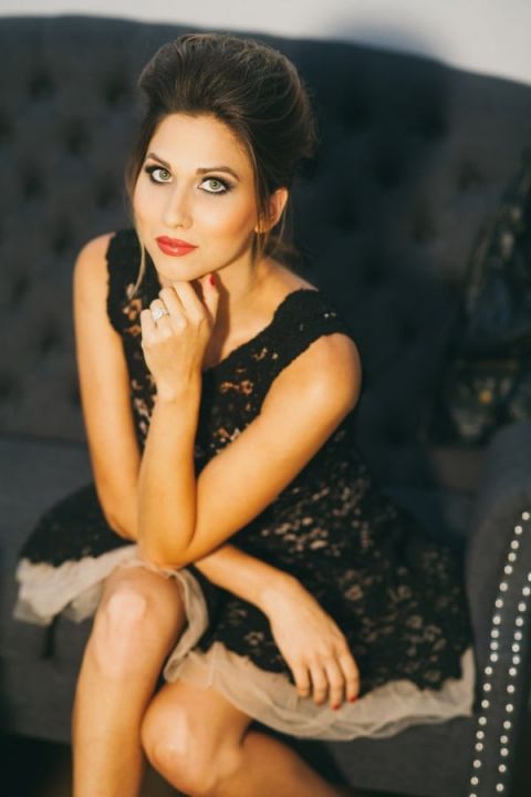 Chic Black Lace Reception Dress | Alexandra Wallace Photography | Bold Boho Bridal Style for Autumn