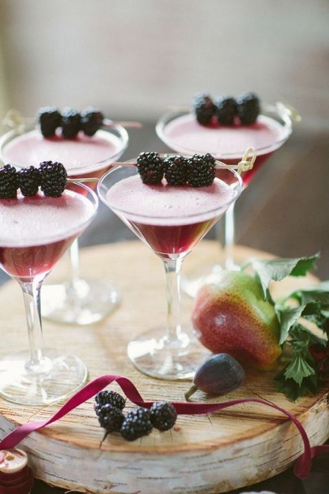 Blackberry Specialty Cocktail 