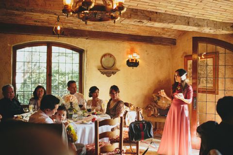 Intimate Wine Cellar Wedding Reception | Yes, Dear. Studio | Old World Spanish Inspired Wedding