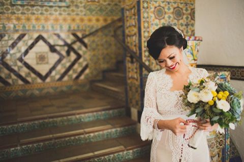 Elegant Southern California Courthouse Wedding | Yes, Dear. Studio | Old World Spanish Inspired Wedding