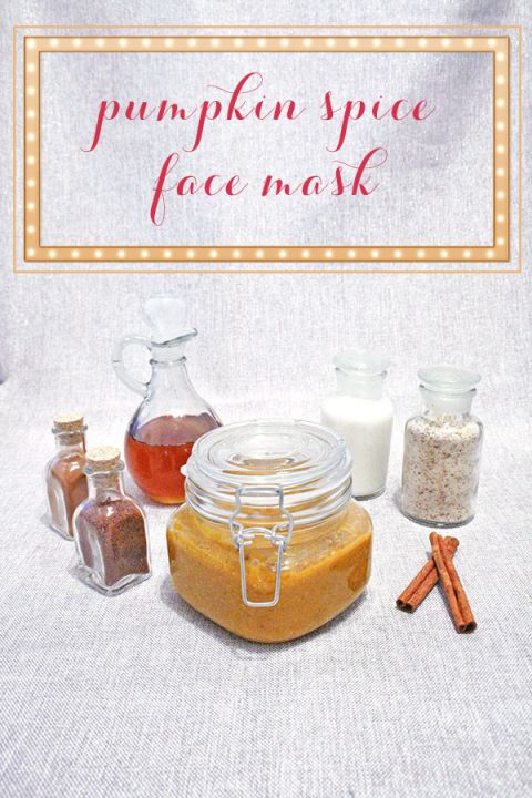 DIY Pumpkin Space Face Mask 