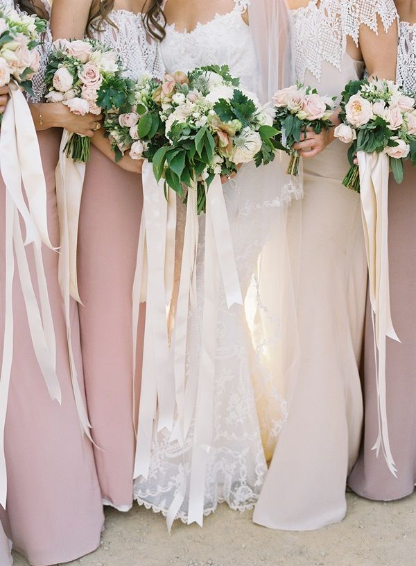 mauve bridal