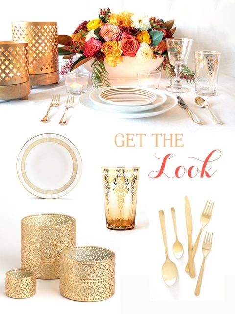 Get the Look - Modern Metallics for Fall | Hey Wedding Lady