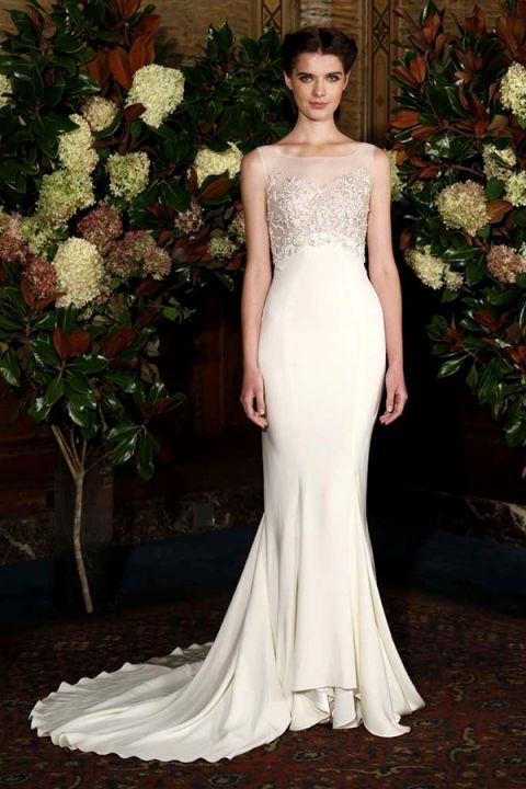 Forties Inspired Jeweled Wedding Dress | Austin Scarlett | The Best of Bridal Fashion Fall 2015