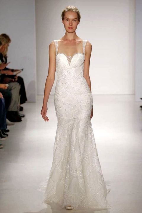 Beaded Sweetheart Wedding Dress | Kenneth Pool | The Best of Bridal Fashion Fall 2015