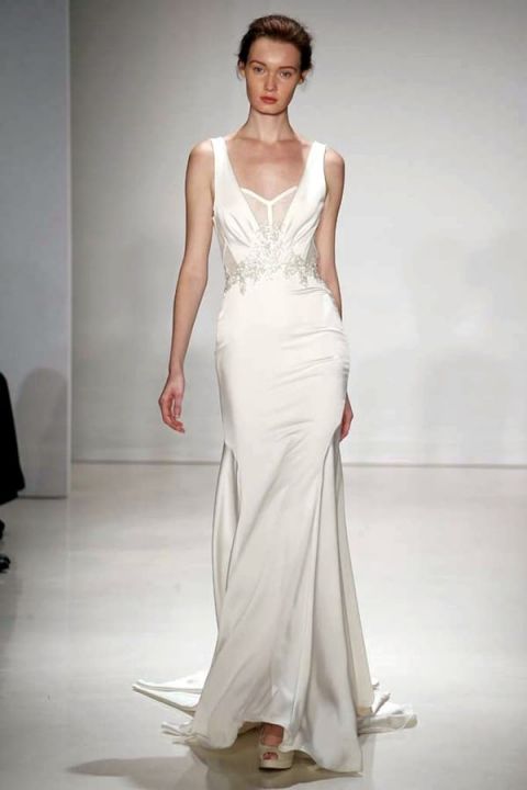 Forties Inspired Silk Wedding Dress | Kenneth Pool | The Best of Bridal Fashion Fall 2015