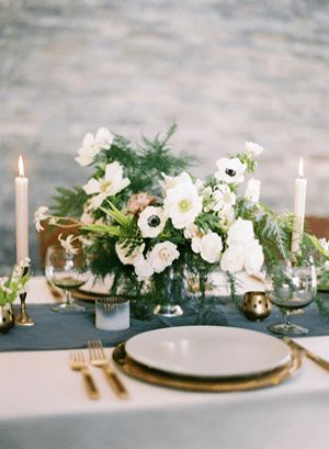 Raw and Refined Elegant Winter Wedding in Slate and Stone - Hey Wedding ...