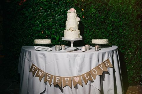 Sweet Love - Buttercream Wedding Cake Trio | Vitaly M Photography | Black Tie Coastal Wedding with Classic Beach Details