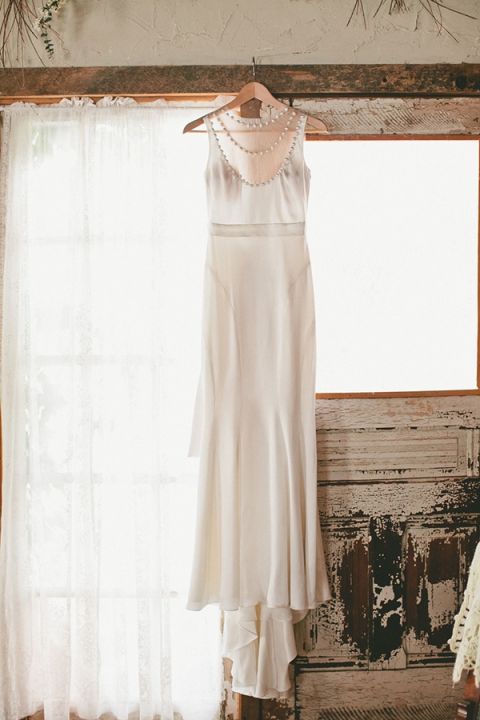 Simple and Elegant Jin Wang Wedding Dress 