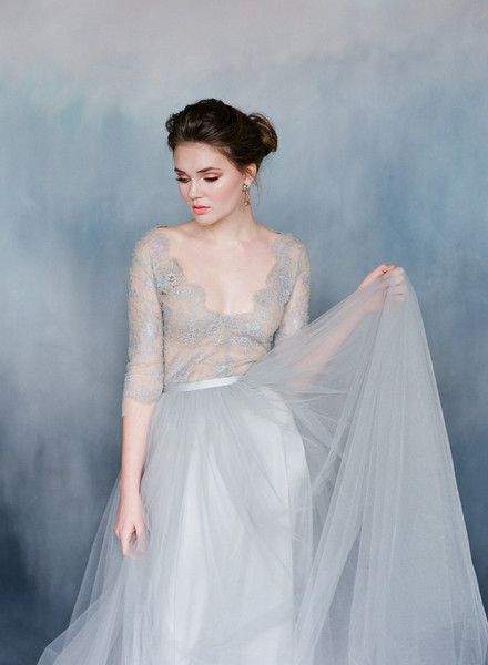 French Lace and Chiffon - Emily Riggs Bridal Fall and Winter 2015 - Hey ...