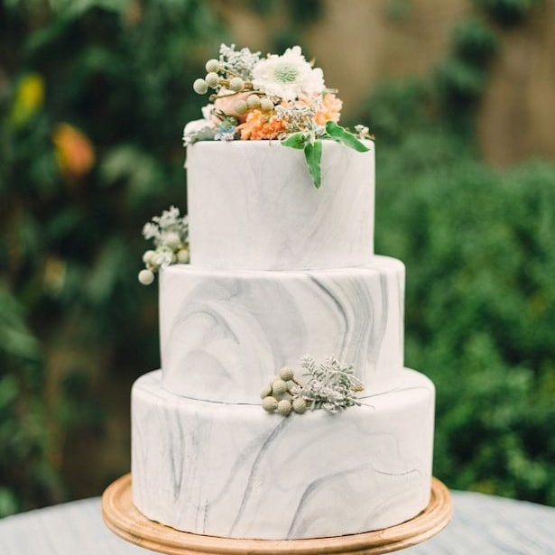 Modern Marbled Wedding Inspiration in Earth Tones - Hey Wedding Lady