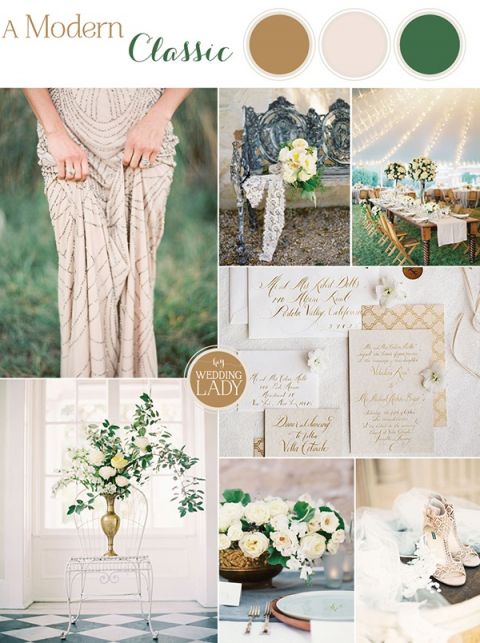 Modern Classic Wedding Inspiration with Chic California Style