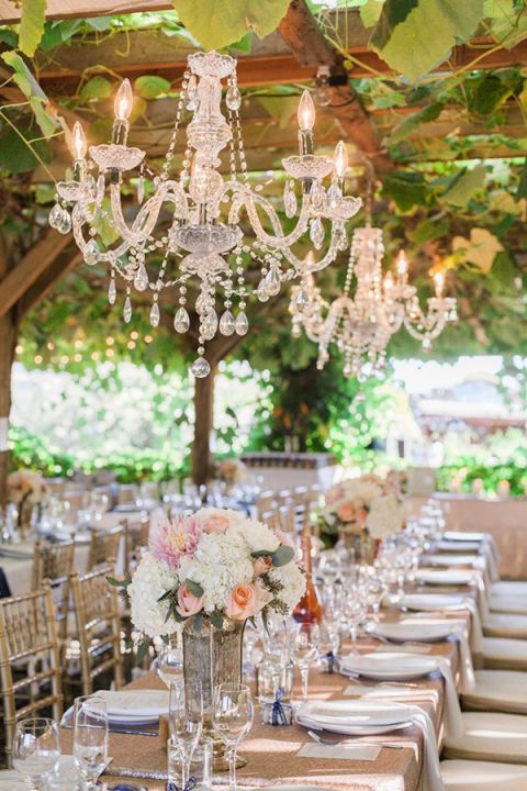 Sparkling Blush and Champagne Wedding in an Apple Orchard - Hey Wedding ...