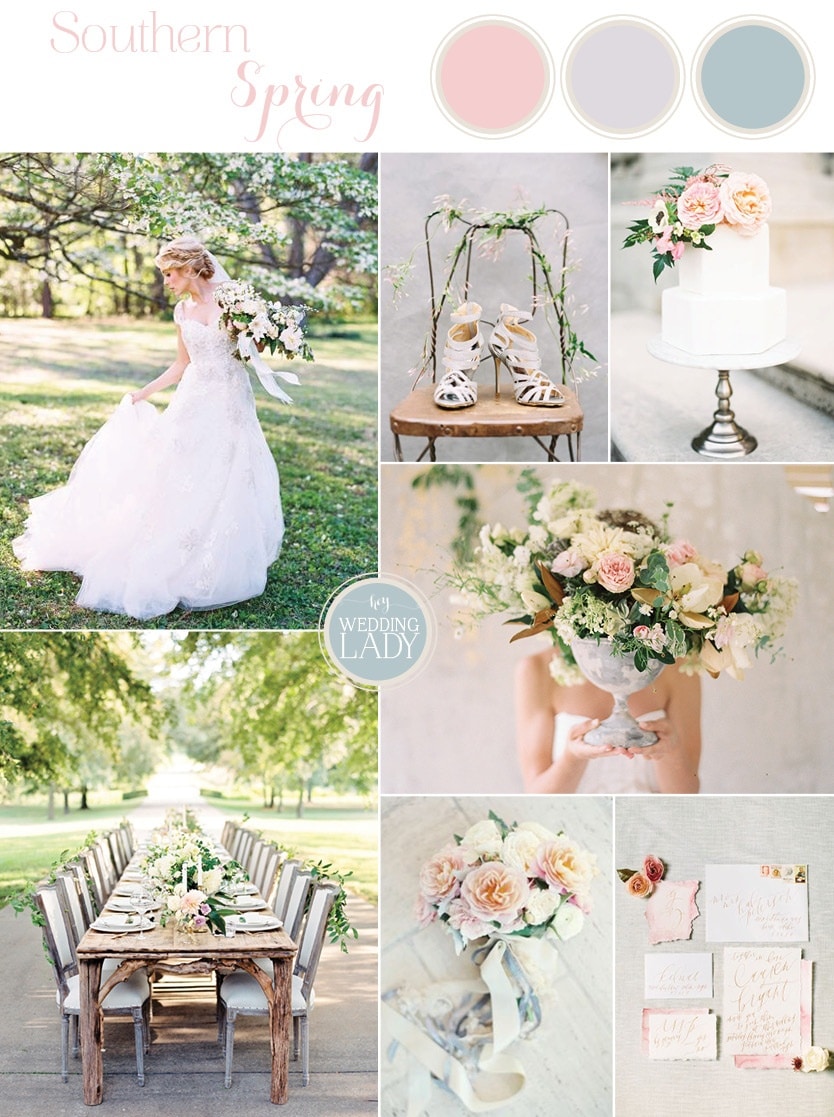 Graceful Southern Country Spring Wedding