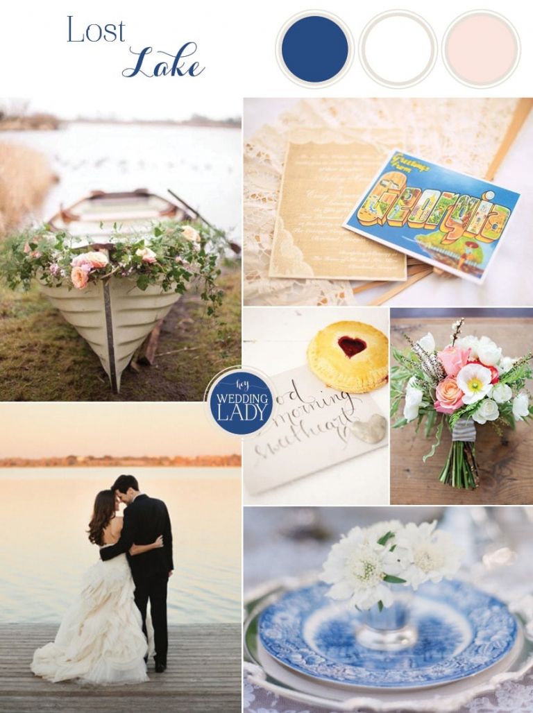 Lost Lake - Blue and Blush Lakeside Wedding