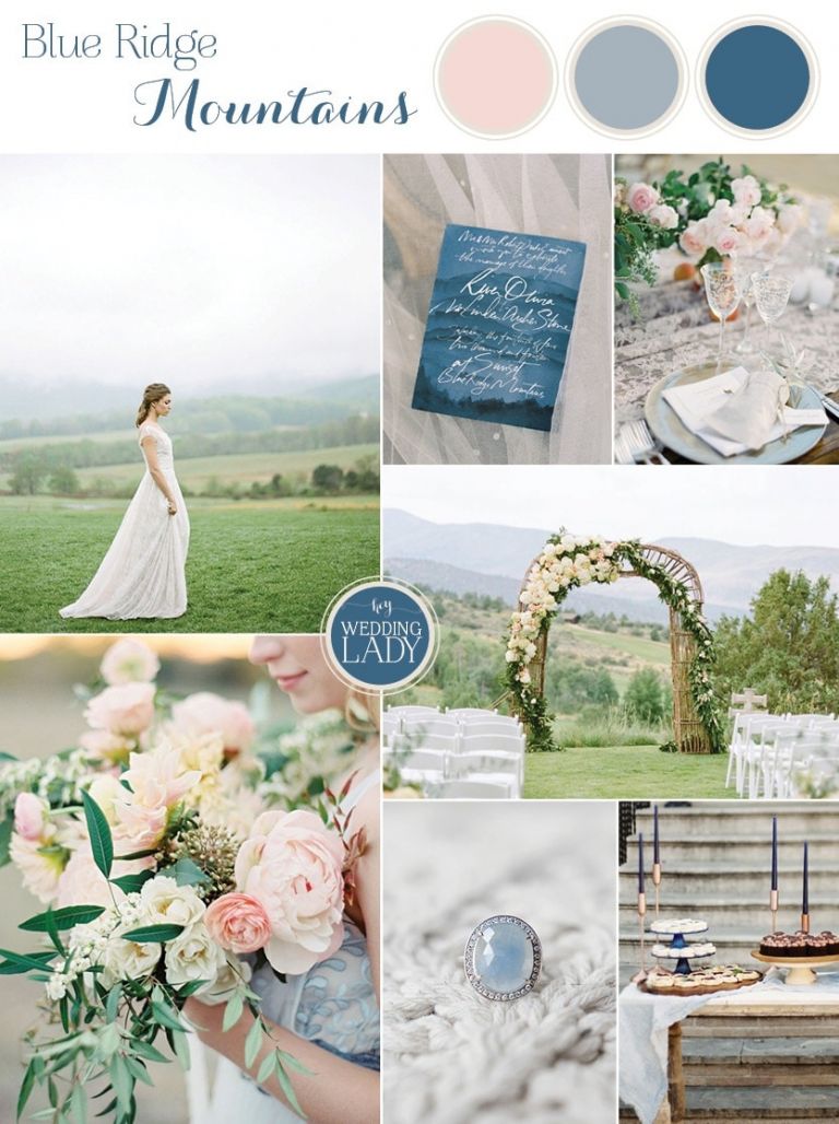 Blue Ridge Mountain Inspiration for a Romantic Asheville Wedding