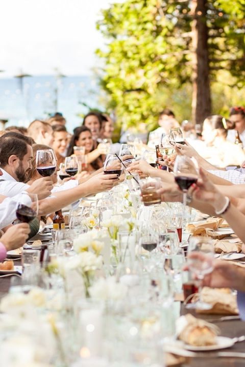 Chic Lake Tahoe Wedding on the Beach - Hey Wedding Lady