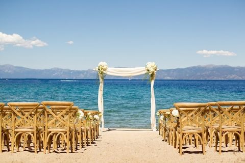 Chic Lake Tahoe Wedding On The Beach Hey Wedding Lady