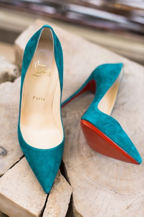 Jewel Toned Wedding Shoes