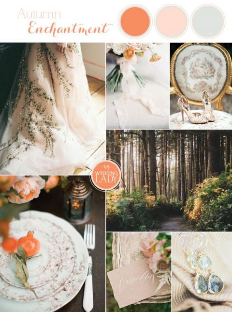 6 Classic Fall Wedding Palettes Hey Wedding Lady