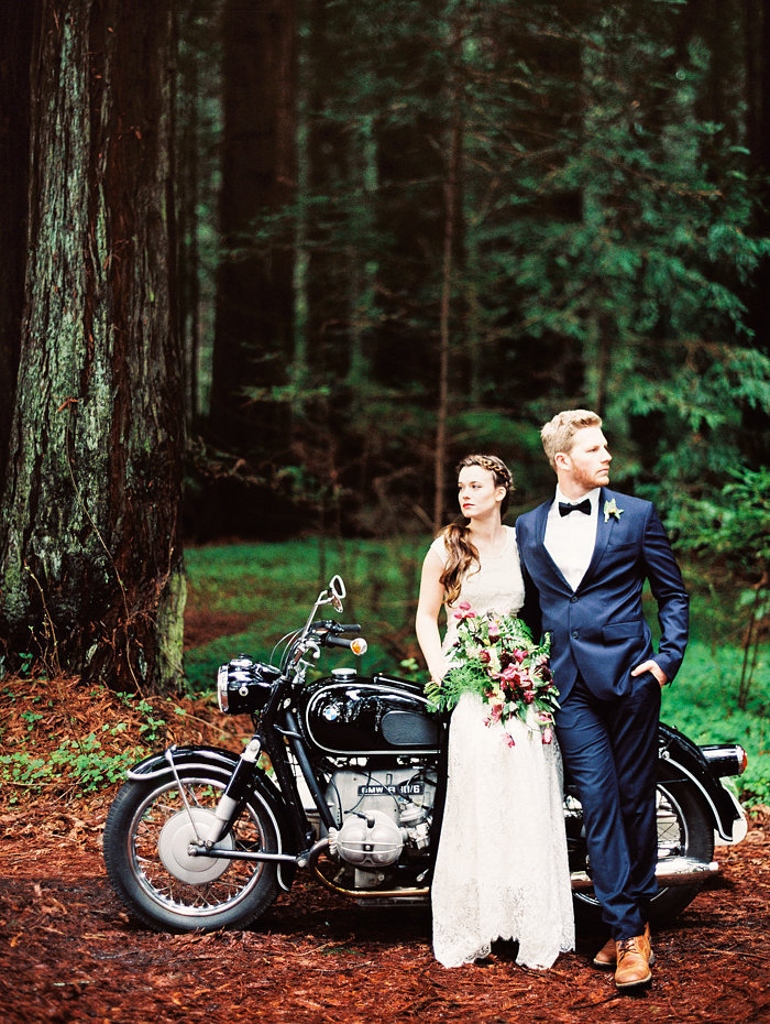 An Adventure Loving Couple Elopes in the Redwoods - Hey Wedding Lady