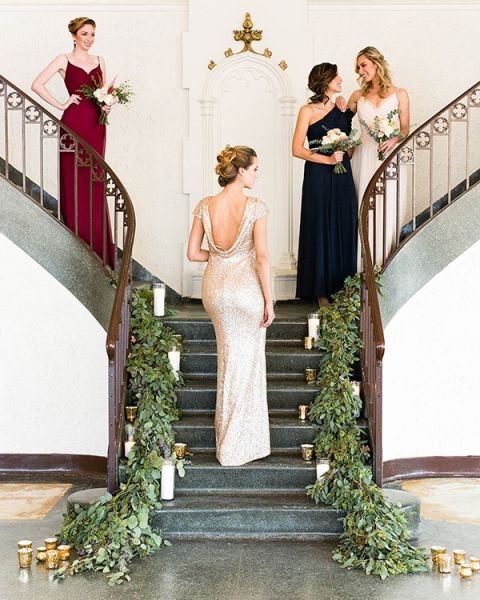 Chic Mix and Match Bridesmaid Dresses with Brideside - Hey Wedding Lady