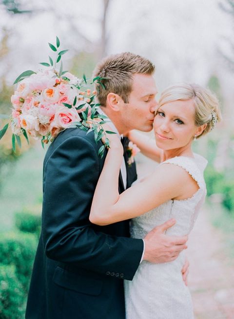 Luminous Spring Garden Wedding in Lilac Gray and Blush - Hey Wedding Lady