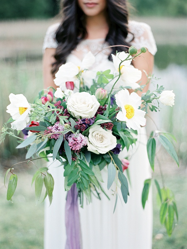 Luxe Crystal and Amethyst Wedding Ideas Hey Wedding Lady