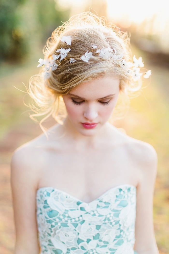 Colorful Modern Fairy Tale Bridal Shoot - Hey Wedding Lady