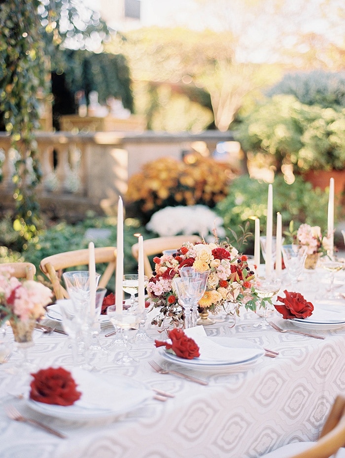 Vintage Wedding Styling In An Autumn Garden - Hey Wedding Lady