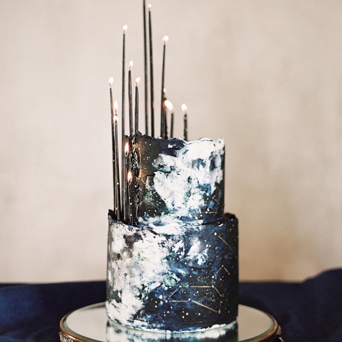 The Starry Night Cake