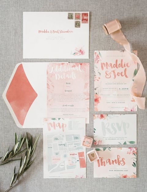 Metallic Bohemian Wedding Ideas in Coral and Copper - Hey Wedding Lady